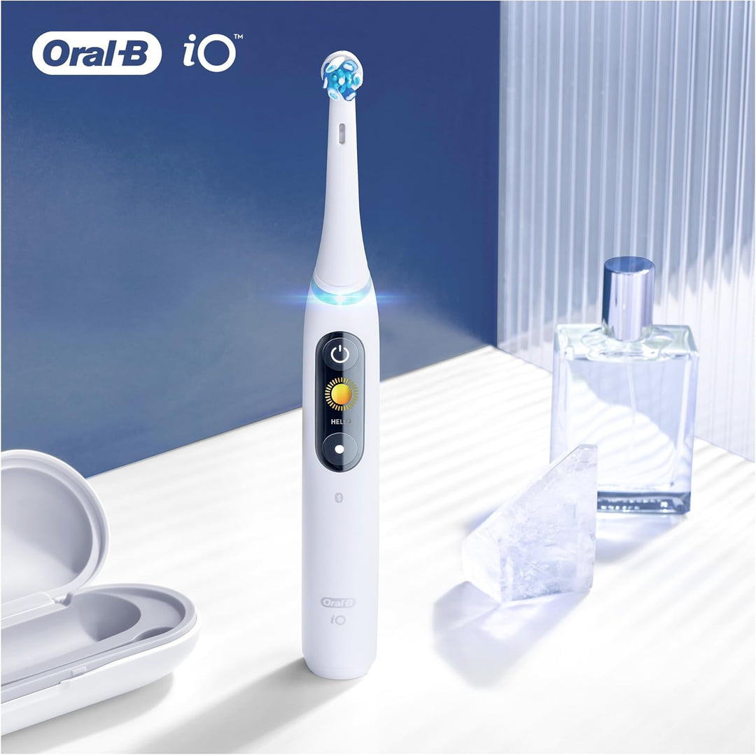 Oral-B iO Ultimative Reinigung Aufsteckbürsten für elektrische Zahnbürste, 2 Stück, ultimative Zahnr