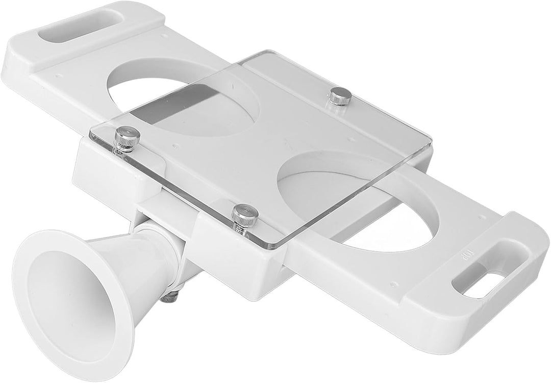 Burgerpresse, ABS-Hamburgerpresse, Patty-Maker mit Antihaftbeschichtung, 2 Löcher für Wurstfüller, F