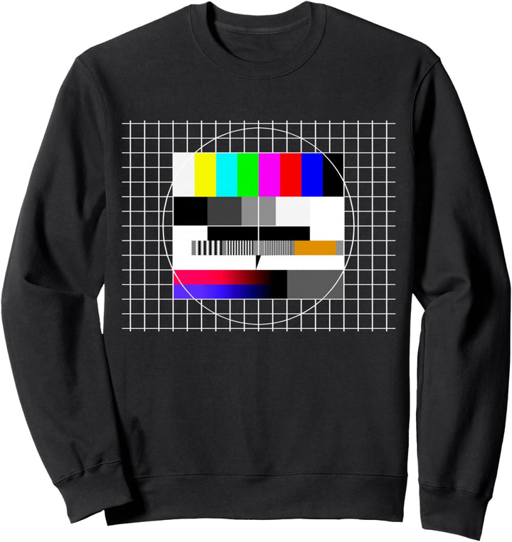 Testbild 90er Party 80er Jahre Outfit Retro Kostüm Testbild Sweatshirt