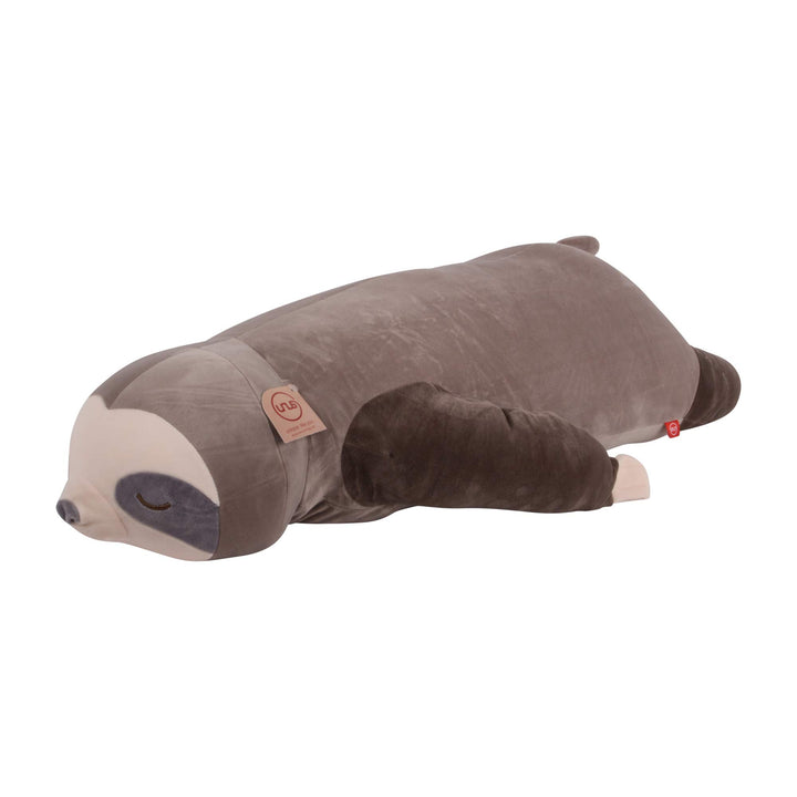 UNUS Faultier Kuscheltier Kissen, 100 cm, Grau, Seitenschläferkissen weich und flauschig, Stillkisse