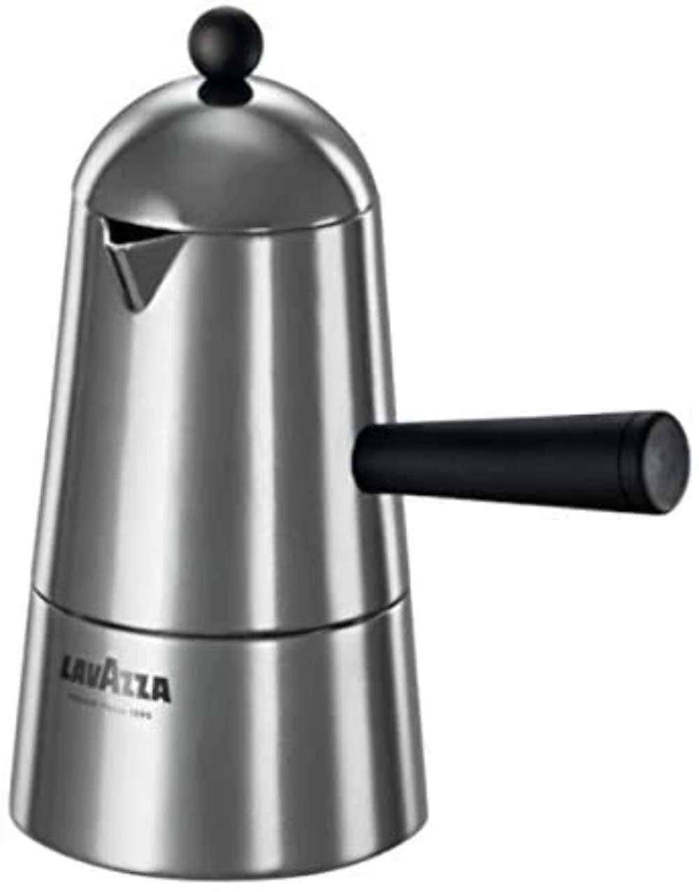 Lavazza Carmencita Espressokocher aus Aluminium, 1/2/3/6 Tassen (3 Tassen) 3 Tazze, 3 Tazze