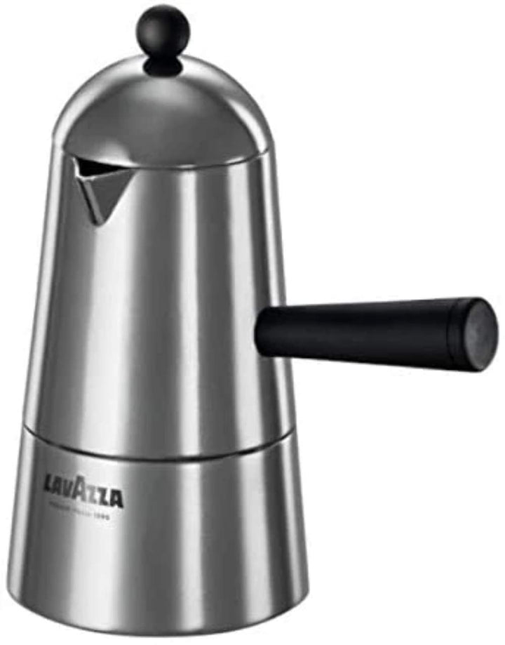 Lavazza Carmencita Espressokocher aus Aluminium, 1/2/3/6 Tassen (3 Tassen) 3 Tazze, 3 Tazze