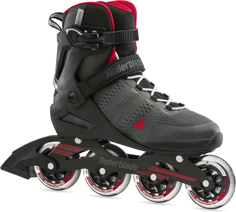 Rollerblade Spark 84 Inline Skate 2022 Dark Grey/red, 41