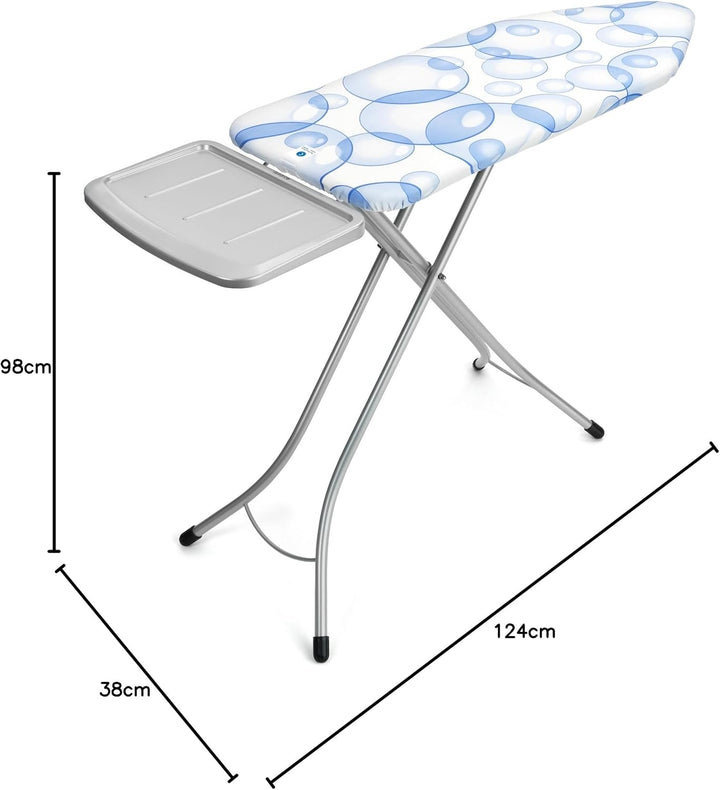Brabantia - Bügelbrett C PerfectFlow - für Dampferzeuger - XL-Dampfbügeltisch Innovativem, dreilagig