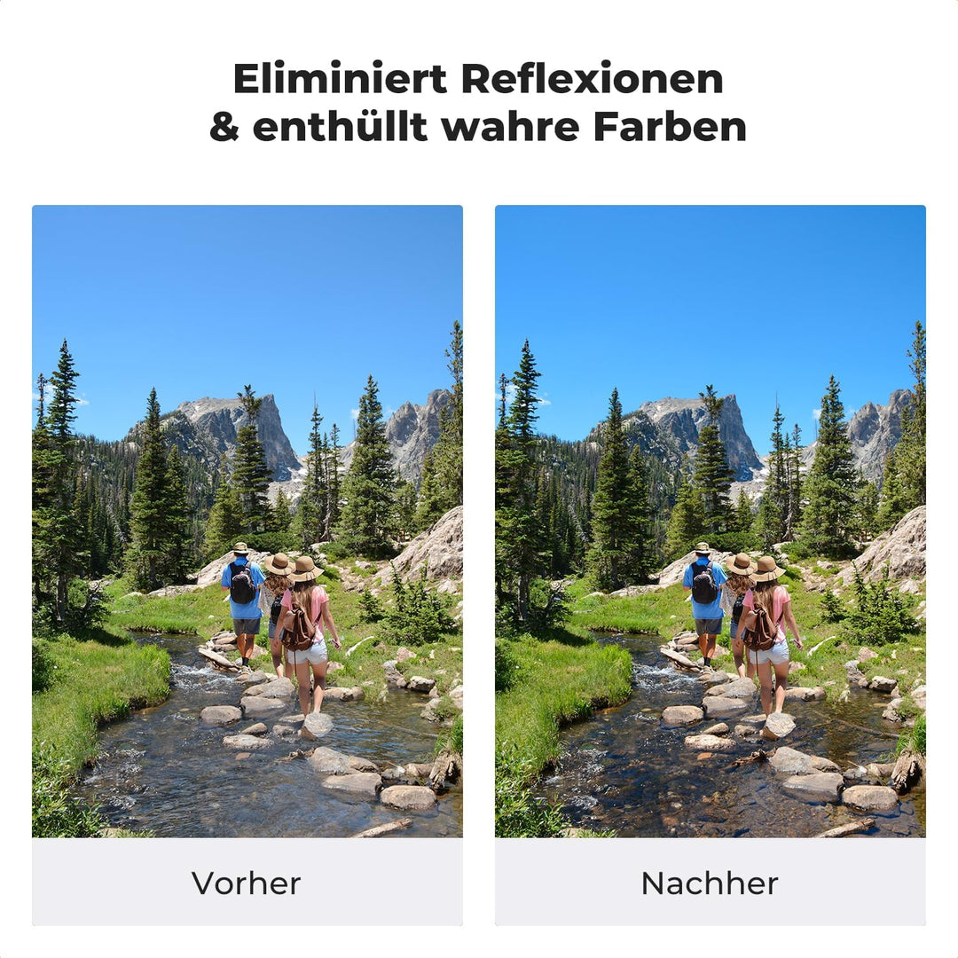 K&F Concept Nano X-Serie Magnetischer CPL Filter 55mm-Zirkular-Polfilter Magnetischer Polarisationsf