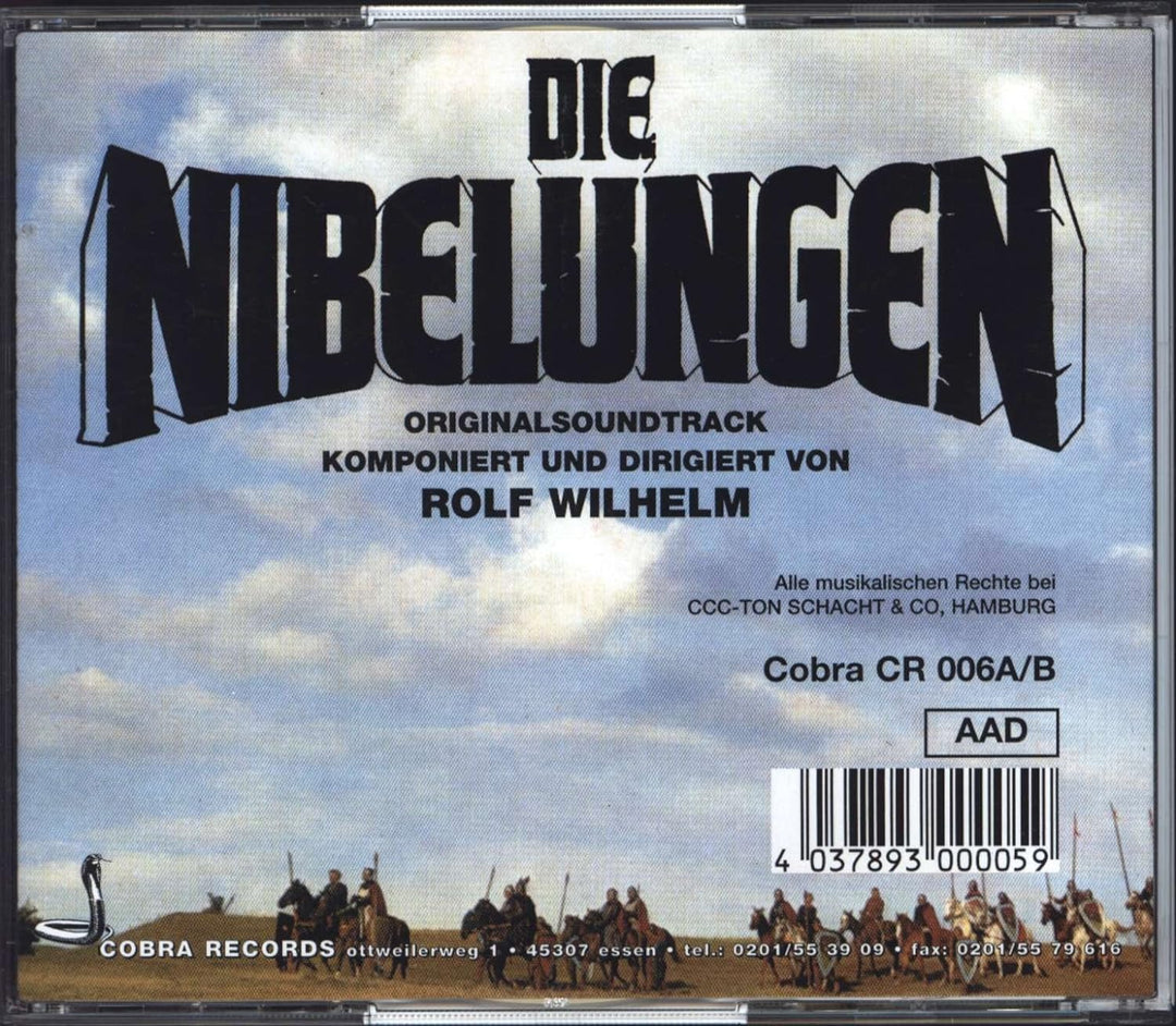 Die Nibelungen, Audio-CD