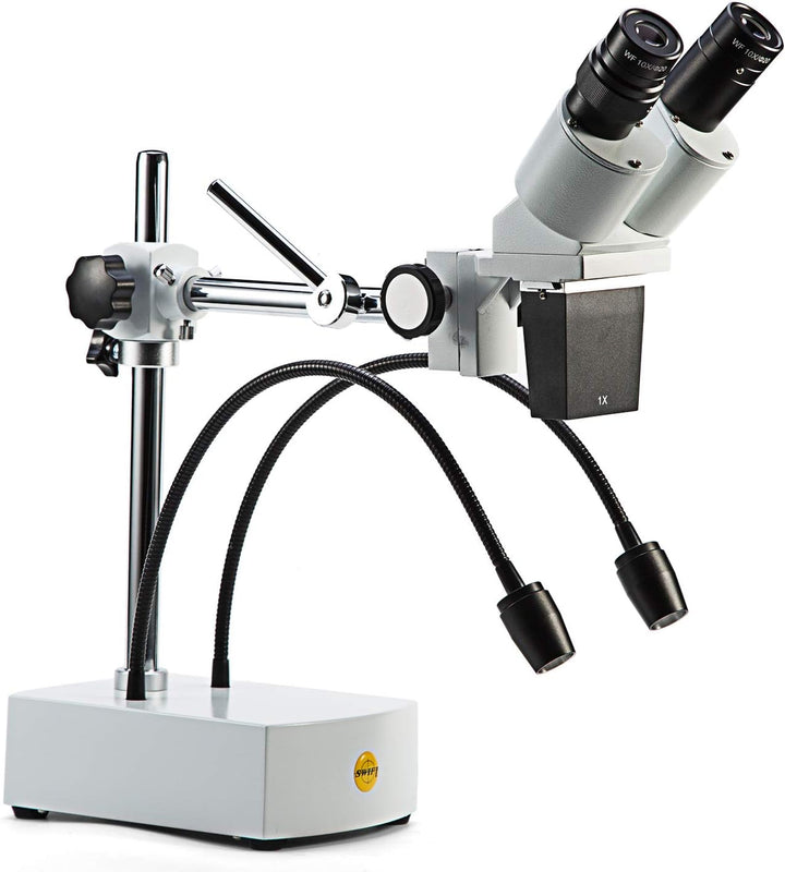 SWIFT Professionelles Stereo Mikroskop Binokular 10X 20X Vergrösserung mit Weitwinkel 10X und 20X Ok