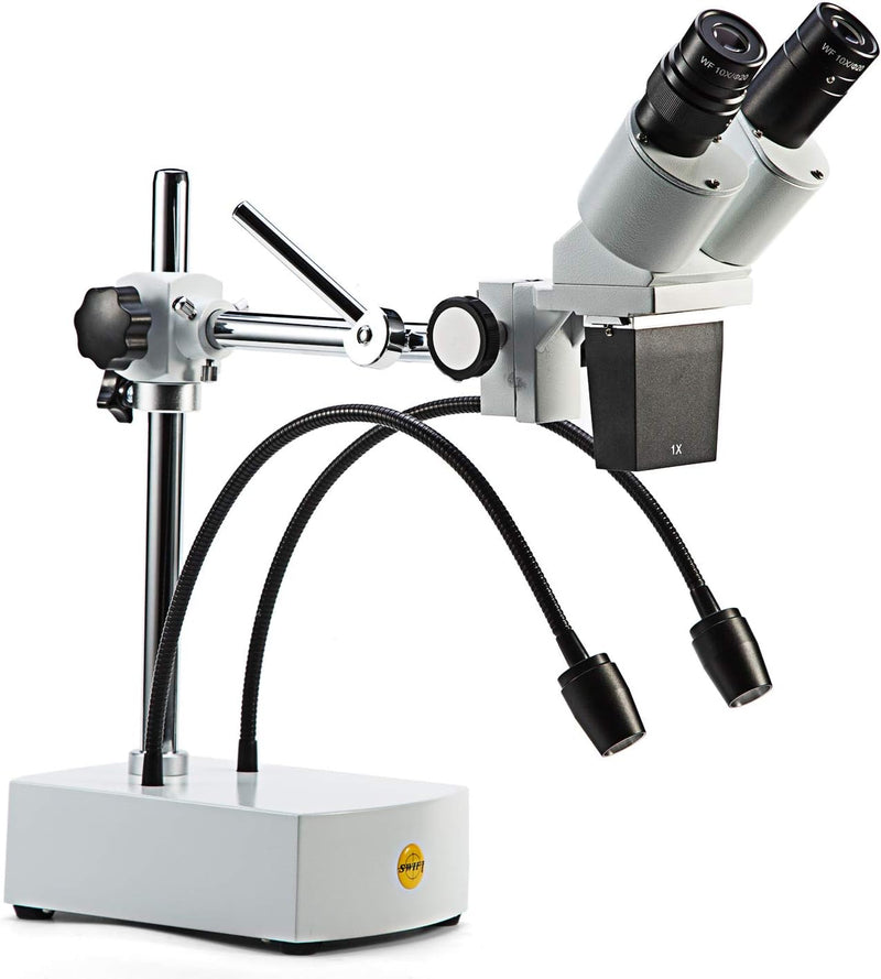 SWIFT Professionelles Stereo Mikroskop Binokular 10X 20X Vergrösserung mit Weitwinkel 10X und 20X Ok