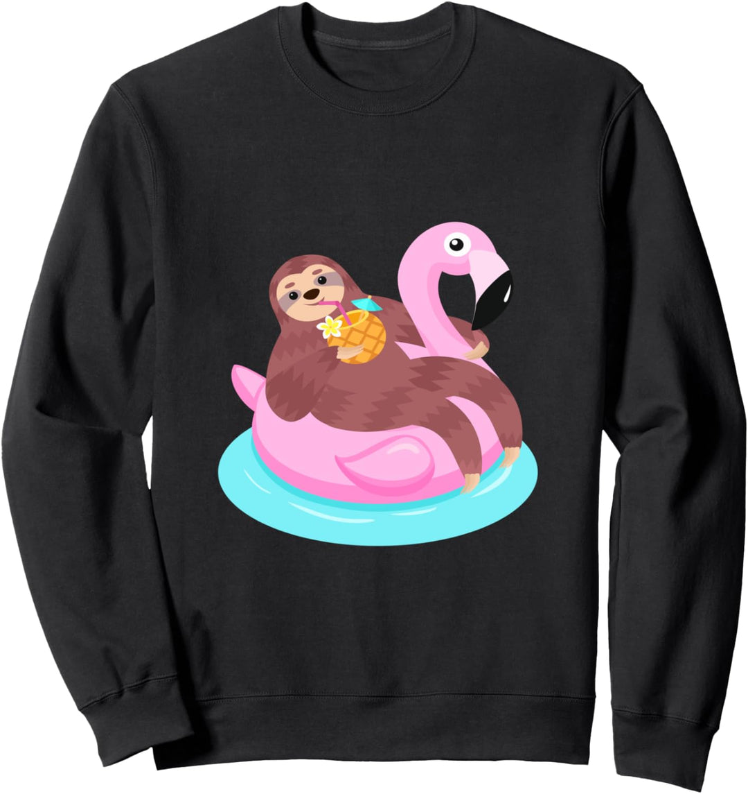 Tropical Vacation Sloth Sweatshirt