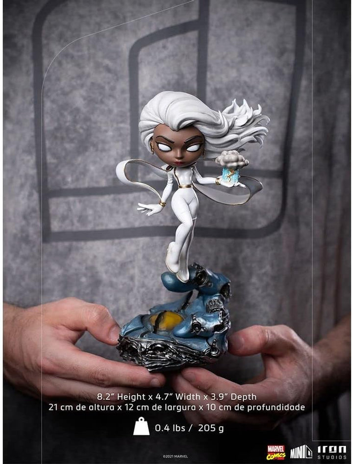Iron Studios - Minico X-Men Storm Vinyl Statue, Grösse: 21 x 12 x 10 cm, Grösse: 21 x 12 x 10 cm