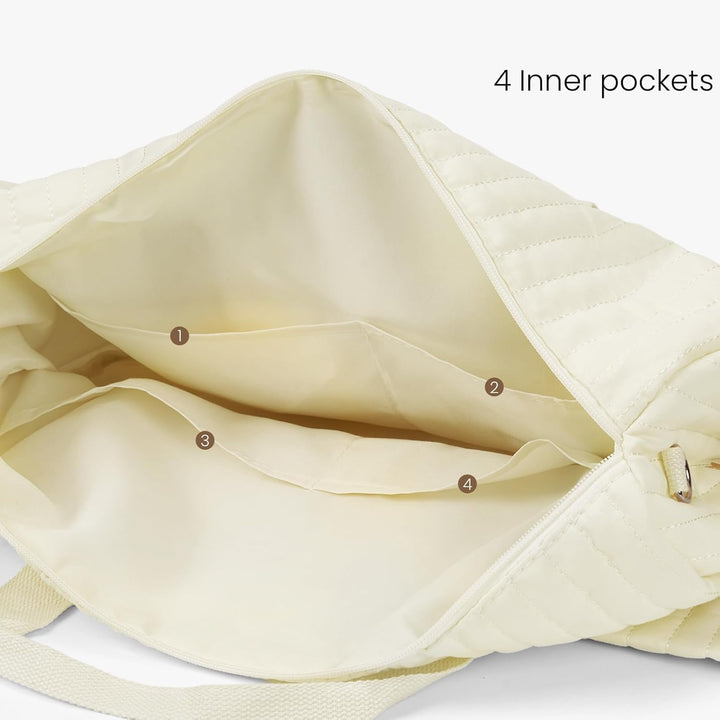 DAHI Wickeltasche Schultertasche Leicht Gepolstert Baby Wickeltasche Grosse Multifunktionale Reiseta