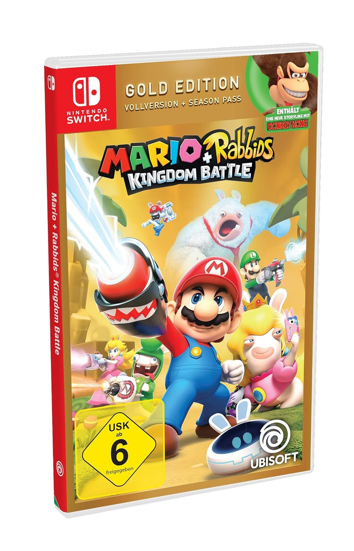Mario & Rabbids Kingdom Battle - Gold Edition - [Nintendo Switch] Nintendo Switch Gold, Nintendo Swi