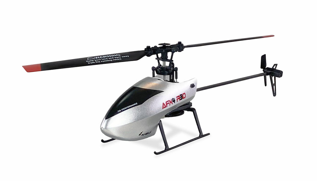 Amewi 25329 AFX4 R3D Single-Rotor Helikopter 4-Kanal 6G inkl. 3D-Rollfunktion, Autostart & Autolandi