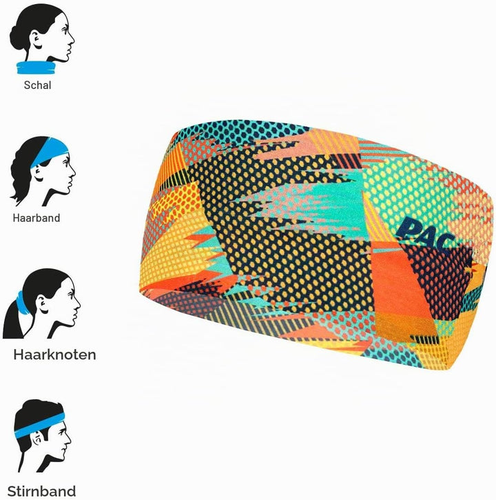 P.A.C. Ocean Upcycling Headbands - aus Meeresplastik hergestellt, umweltfreundliche Herstellung, nac