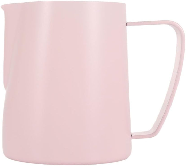 Dianoo Milch Schaumkrug, 350ml Edelstahl Espresso Dampfkrug, Milch Aufschäumer Tasse für Kaffee Capp