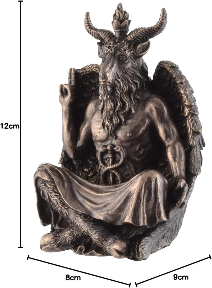 VOGLER Joh. Vogler GmbH Baphomet bei Einer Meditation - bronziert by Veronese