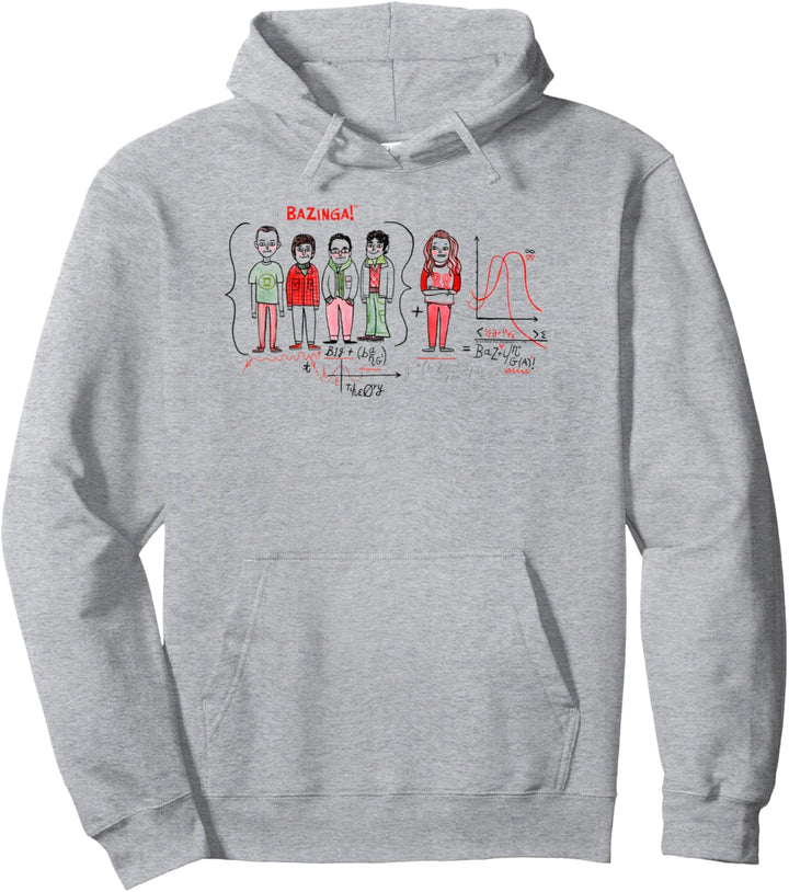The Big Bang Theory Bazinga Equation Pullover Hoodie