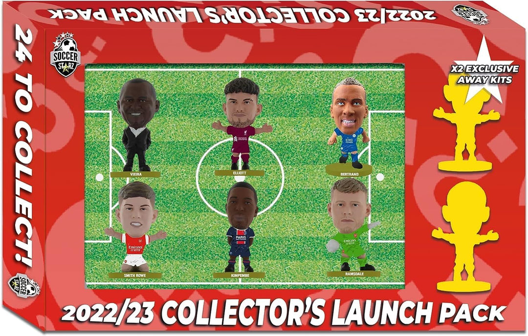 SoccerStarz 8 Figure Launch (RED Pack) Version 2022/23, rot