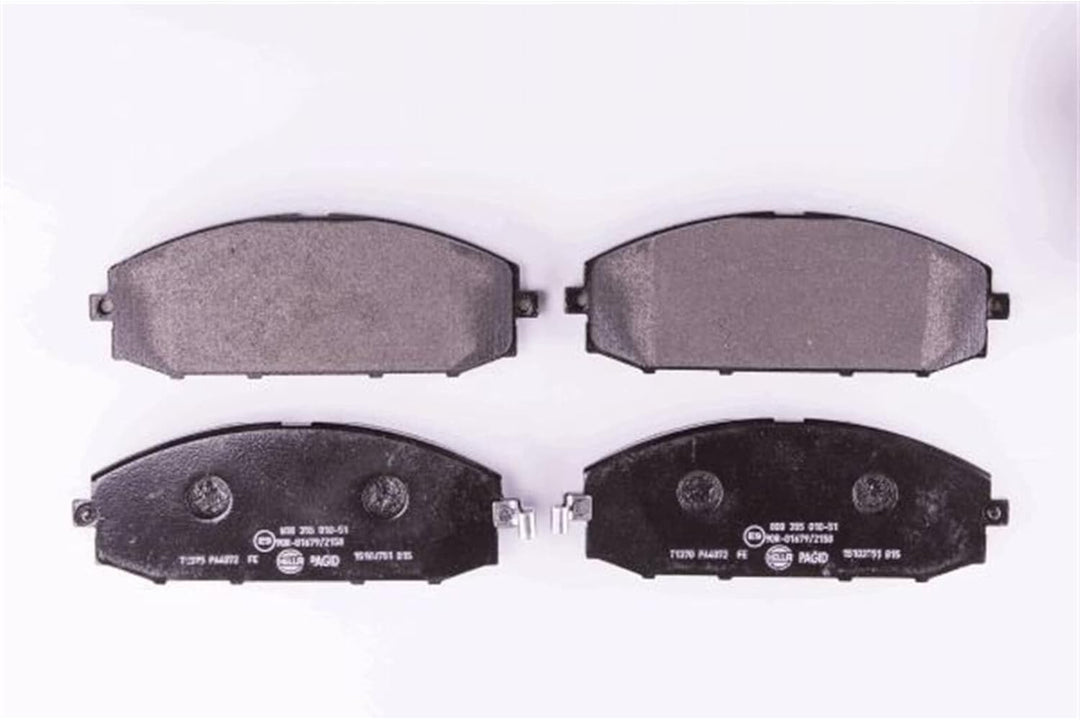 HELLA PAGID 8DB 355 010-511 Bremsbelagsatz - T1370 - Dicke/Stärke: 19mm - Bremssystem: Akebono - mit