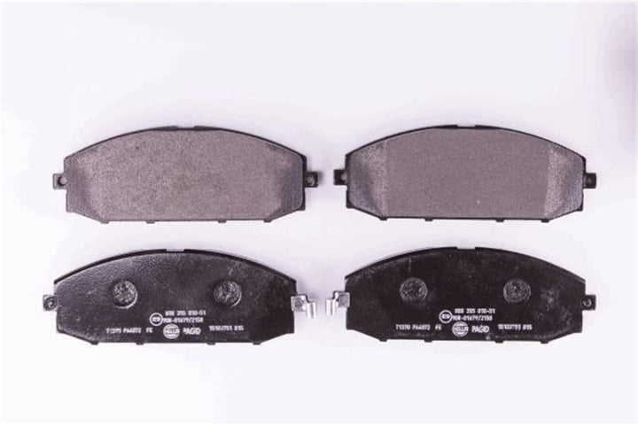 HELLA PAGID 8DB 355 010-511 Bremsbelagsatz - T1370 - Dicke/Stärke: 19mm - Bremssystem: Akebono - mit