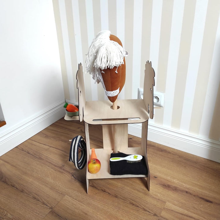 Hobby Horse Stall, Holzstall, Pferde Stall, Hobby Horse Ständer