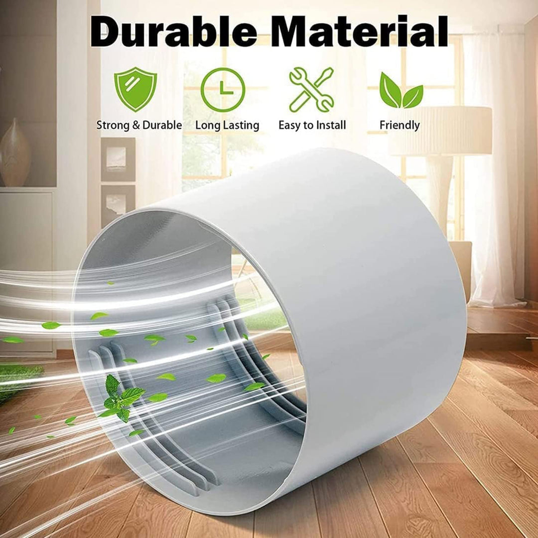 Abluftschlauch Adapter 130mm,Klimaanlage Schlauch Adapter,Lüftungsrohr Verbinder,Klimaanlagen Schlau
