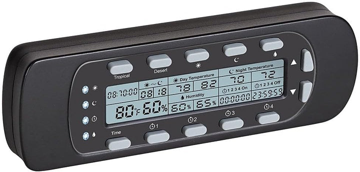 Repti-Zoo EZ Thermo-Hygro-Timer-Steuerung - Thermo/Hygrostat mit einem zweiten Timer