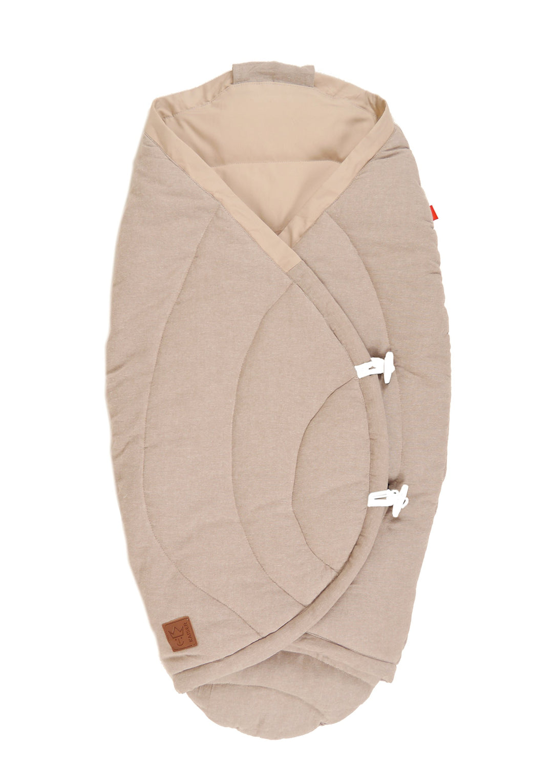 Kaiser 6536874 Sommer Einschlagdecke Carl Melange Fb. beige Perfekt für warme Tage geeignet 0-12 Mon