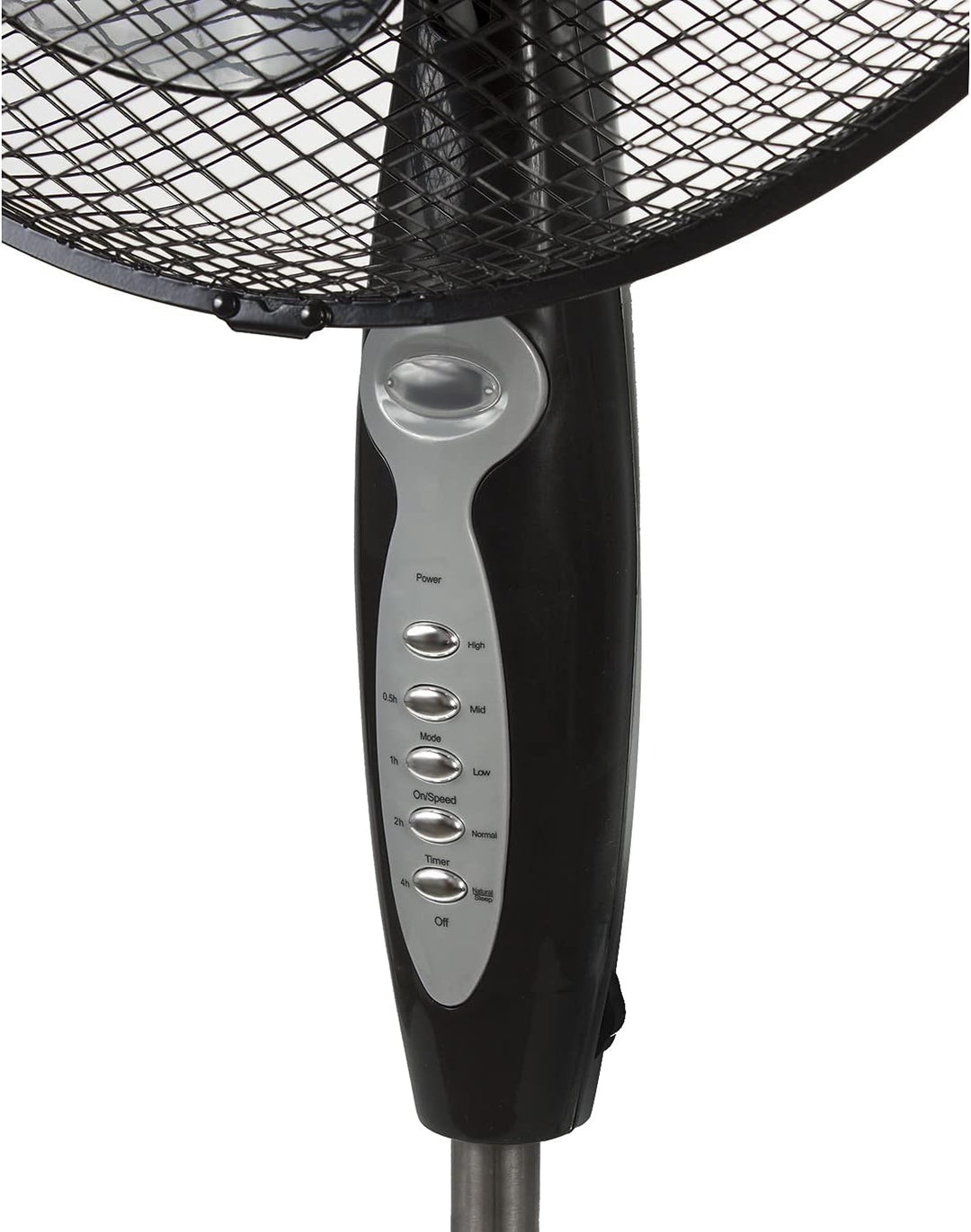 Green Blue GB580 Standventilator 40 cm mit Fernbedienung | 40W Motor & 3 Stufen | Oszillation 100° |