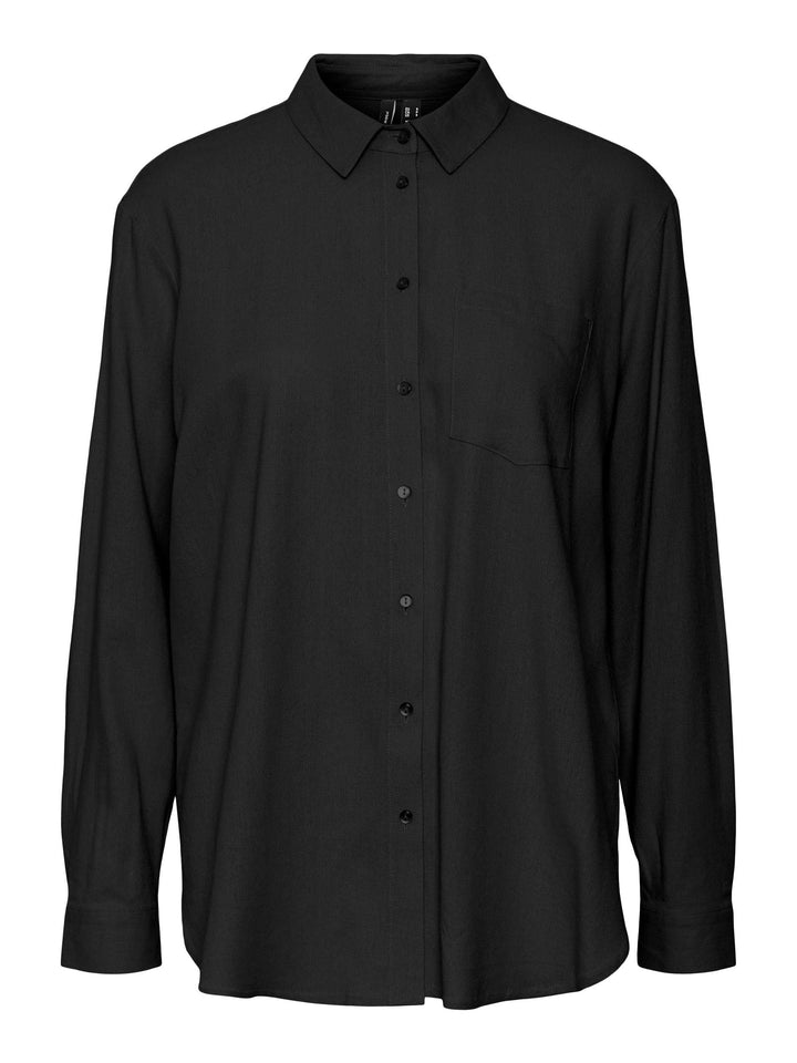 VERO MODA Female Hemd VMMYMILO Hemd XS Schwarz, XS Schwarz
