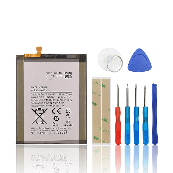 SwarKing Ersatz Akku EB-BA715ABY Kompatibel mit Samsung Galaxy A71 SM-A715 with Toolkit
