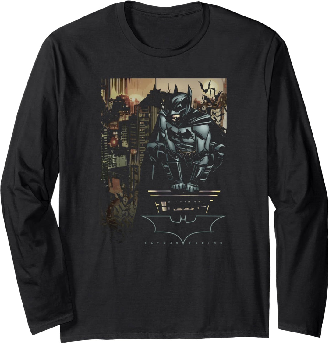 Batman Begins Waiting Langarmshirt