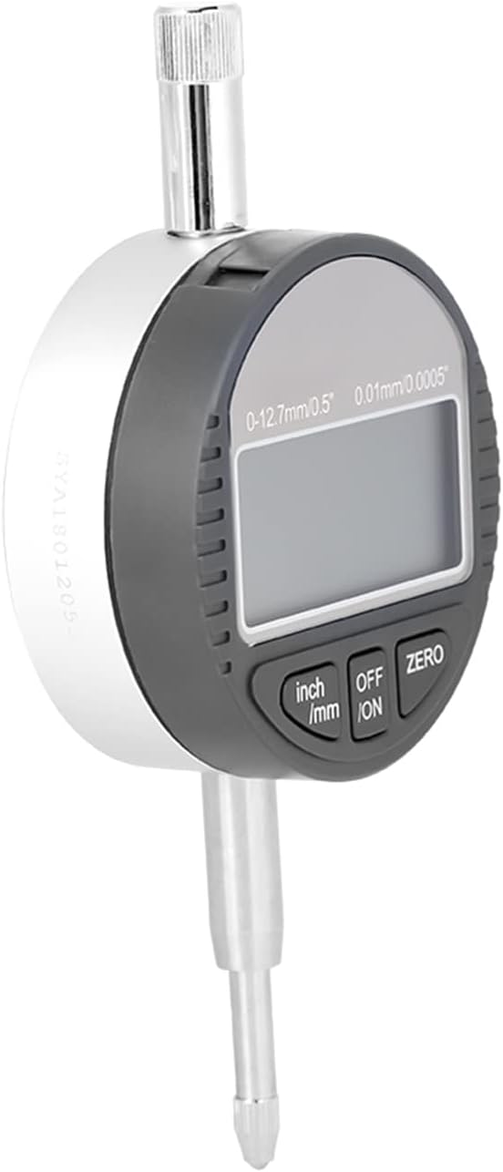 DTI Digital Probe Indicator Gauge Elektronische Anzeige Gauge Range 0-12,7 mm / 0,5 Zoll Takt 0,01 m