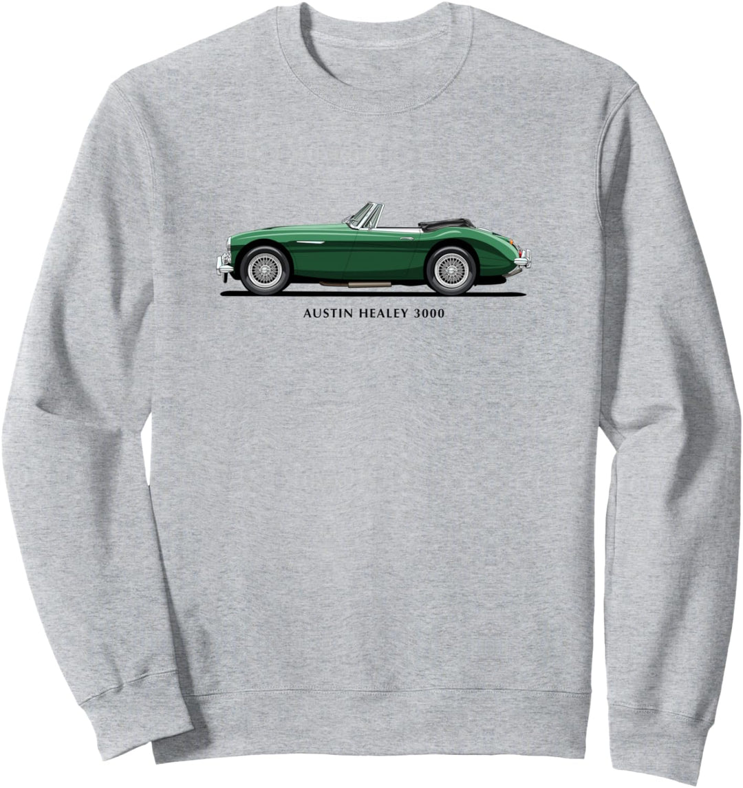 Klassischer britischer Austin Healey 3000 Sportwagen Sweatshirt