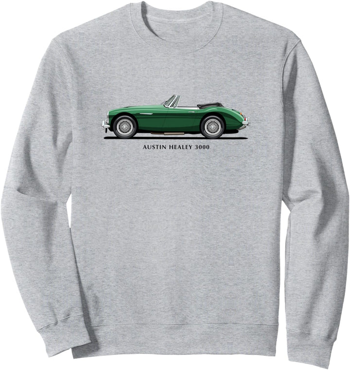Klassischer britischer Austin Healey 3000 Sportwagen Sweatshirt