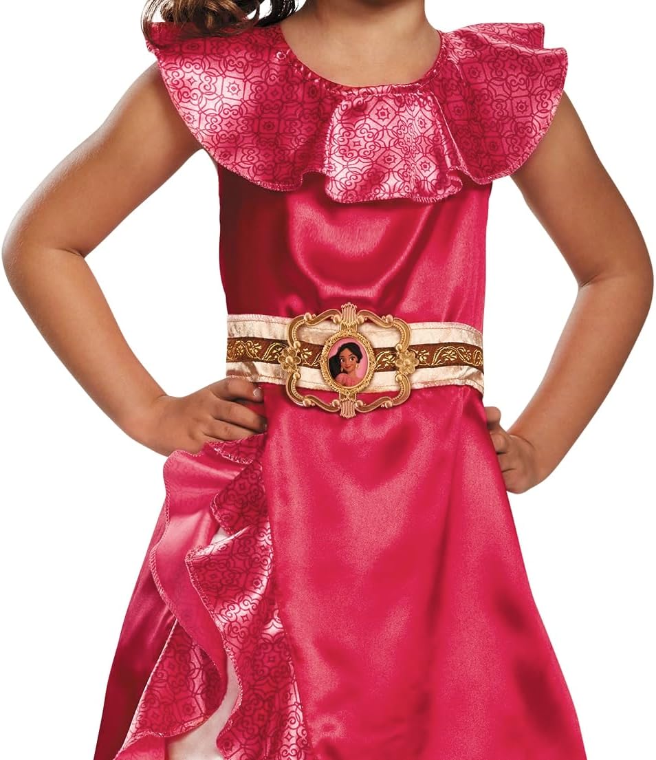 Disguise Elena Adventure Dress Classic Elena of Avalor Disney Costume, Medium/7-8 by Disguise, Mediu
