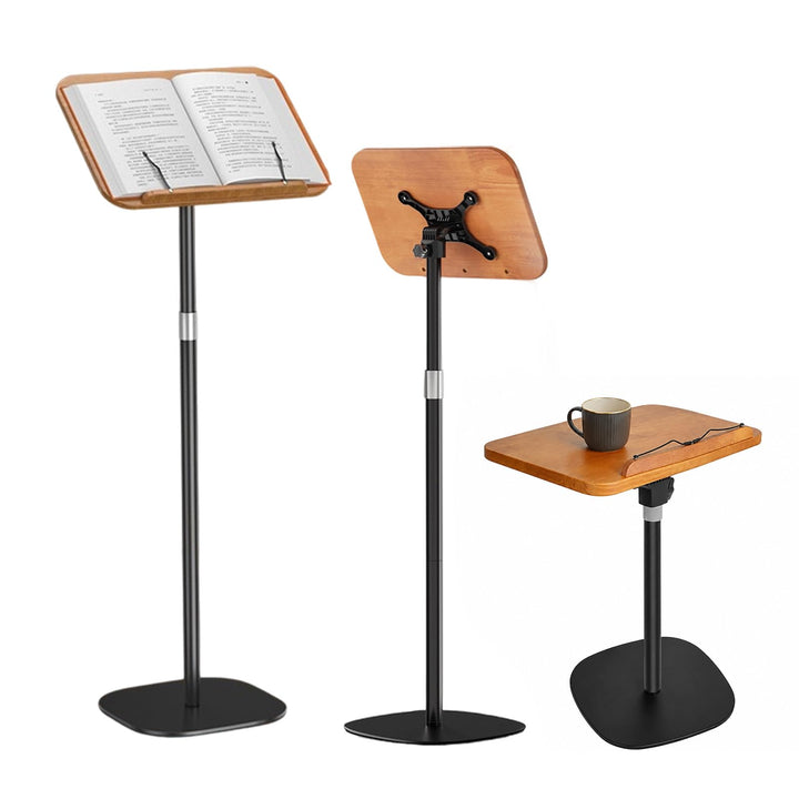 Laptop Stand with Angle 90-130 cm Adjustable Boden-Leseständer 2 in 1