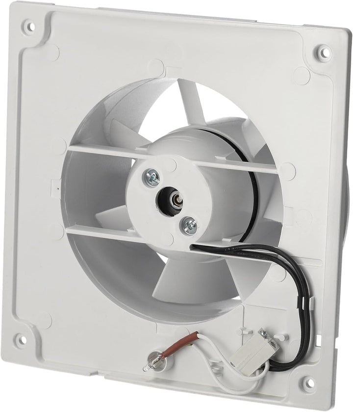 Badlüfter 120 mm Weiss 15 W CLASSIC - Leiser Wandlüfter aus ABS mit Filter 47 dB, Luftleistung 120 m