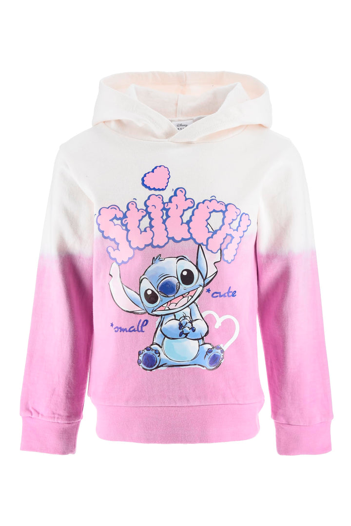 Disney Stitch Mädchen Kapuzenpullover, Sweatshirt für Kinder, Grössen 3 bis 8 Jahre 6 Jahre Lila, 6