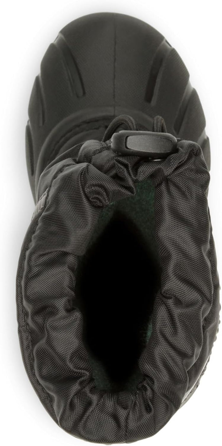 Sorel Flurry Winterstiefel für Kinder, Grau (Dark Grey x Warning Yellow F18), 32 EU 25 EU Black City