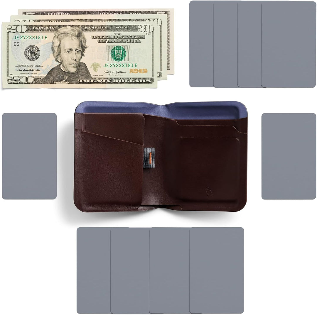 Bellroy Apex Note Sleeve – (Vorgeformte Leder-Brieftasche, RFID-Schutz) - Espresso, Espresso