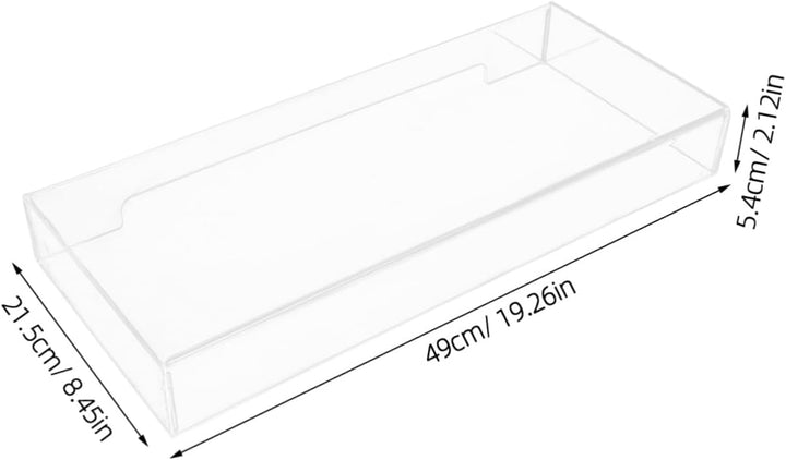 Zerodeko Tastatur- Hülle Clear Acryl Keyboard Cover Protector Anti Cat Tastatur Bridge Protector Cat