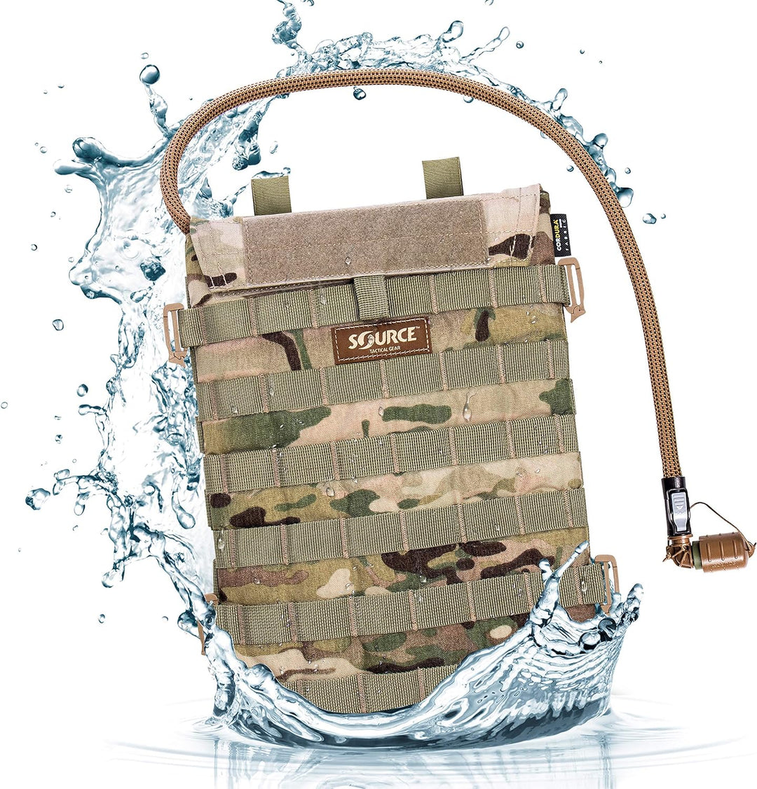 Source Razor Advance Mobility 3-Liter Hydration Pack Trinkblase 3 L / 100 oz. Multicam, 3 L / 100 oz
