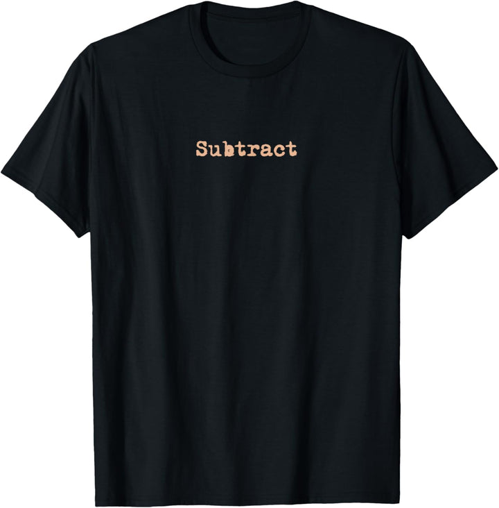 Ed Sheeran Subtract Tracklist T-Shirt
