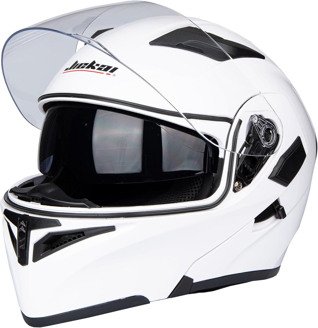 JIEKAI Helm für Motorräder Full-Face Motorcycle Helmet Tragbarer Integralhelme Flip-up Motorradhelm