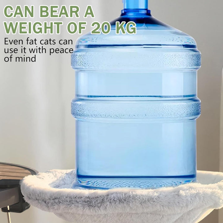 Schreibtisch-Katzenbett, 40 Pfund, Robustes, sicheres Katzen-Schreibtischbett, 16 Zoll breite, warme