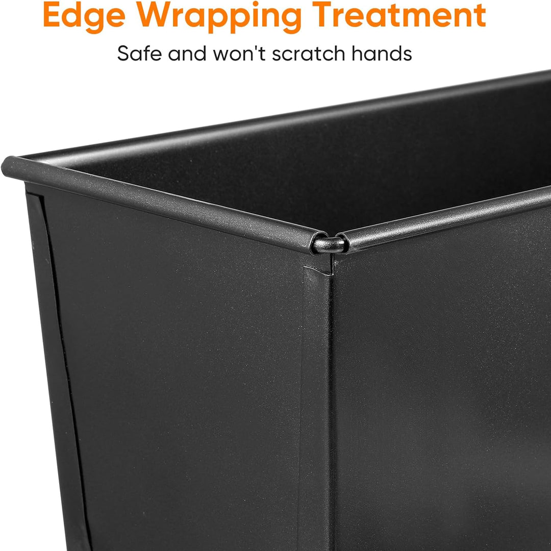 Healeved Pullman Kastenform mit Deckel Toastbackform Antihaft-Brotbackformen Toastbox Frühstücksback