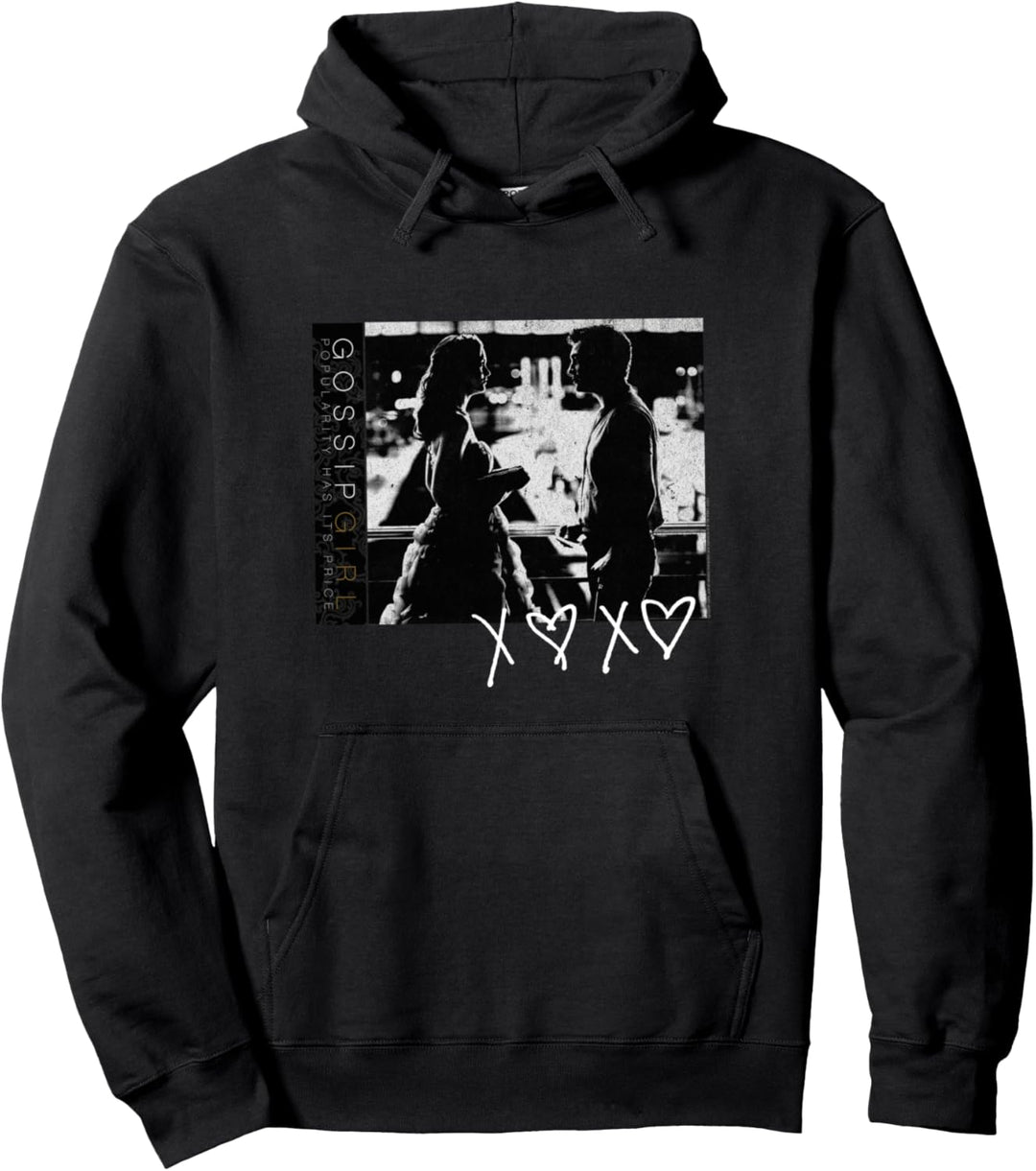 Gossip Girl Chuck And Blair Silhouette Pullover Hoodie
