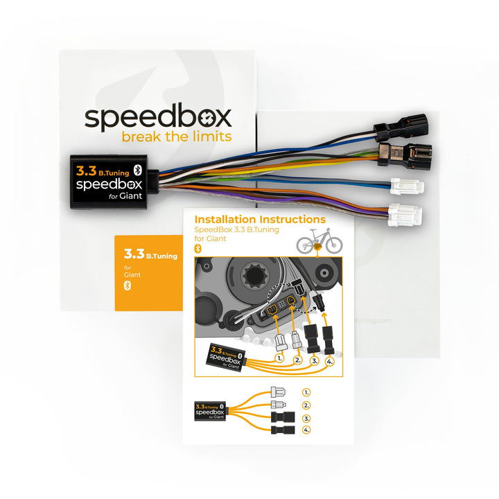 SpeedBox 3.3 B.Tuning kompatibel mit Giant E-Bikes/Tuning-Chip mit Bluetooth für SyncDrive-Motoren u