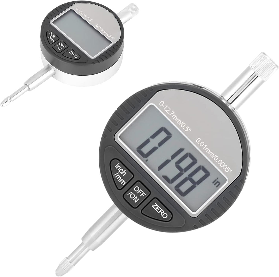 DTI Digital Probe Indicator Gauge Elektronische Anzeige Gauge Range 0-12,7 mm / 0,5 Zoll Takt 0,01 m